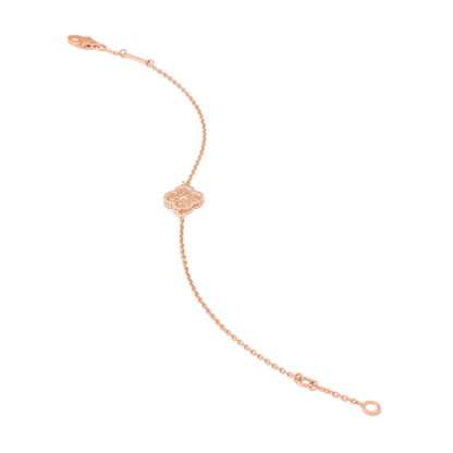 [OrnoraJewelry]CLOVER SINGLE FLOWER BRACELET