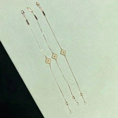 [OrnoraJewelry]CLOVER SINGLE FLOWER BRACELET