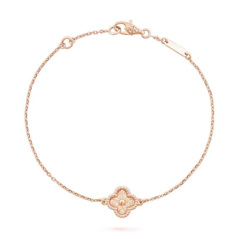 [OrnoraJewelry]CLOVER SINGLE FLOWER BRACELET