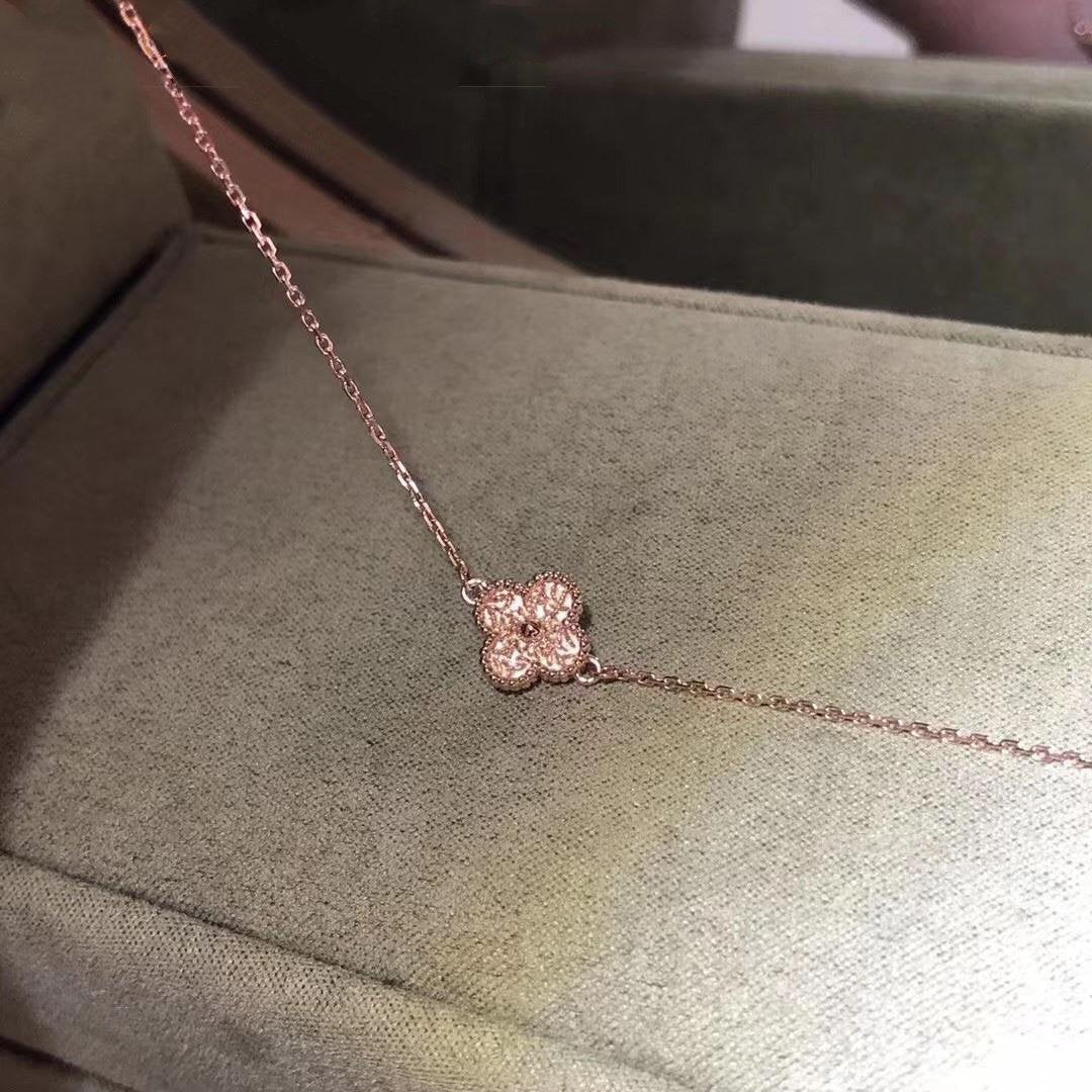 [OrnoraJewelry]CLOVER SINGLE FLOWER BRACELET