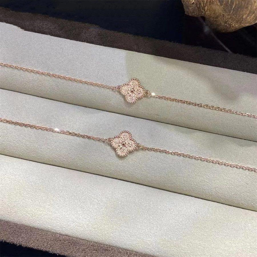 [OrnoraJewelry]CLOVER SINGLE FLOWER BRACELET