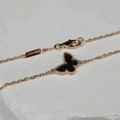 [OrnoraJewelry]BUTTERFLY ONYX  BUTTERFLY BRACELET