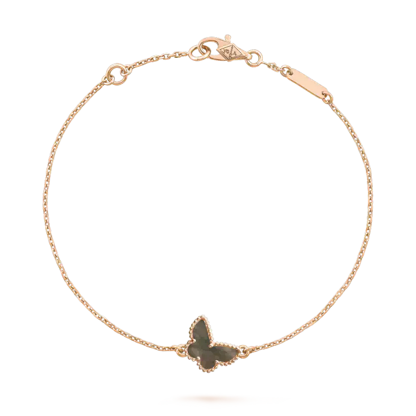 [OrnoraJewelry]BUTTERFLY ONYX  BUTTERFLY BRACELET