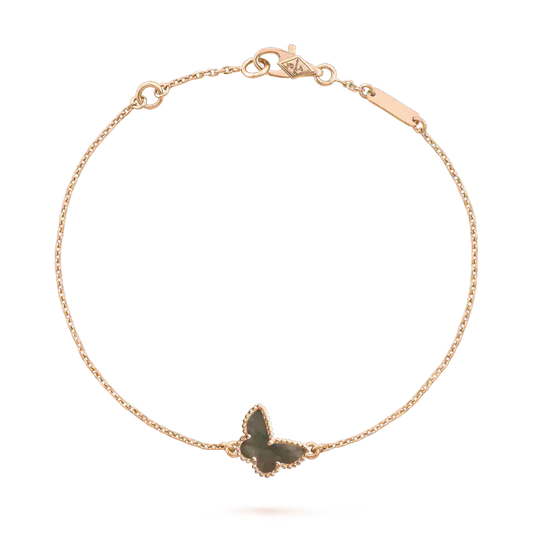 [OrnoraJewelry]BUTTERFLY ONYX  BUTTERFLY BRACELET