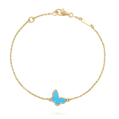 [OrnoraJewelry]BUTTERFLY TURQUOISE BUTTERFLY BRACELET