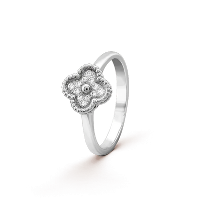 [OrnoraJewelry]CLOVER DIAMOND RING