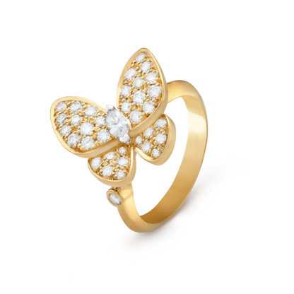 [OrnoraJewelry]BUTTERFLY DIAMOND RING