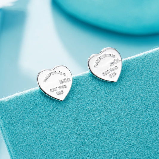 [Ornora Jewelry]RETURN TO TIF LOVE SILVER EARRINGS