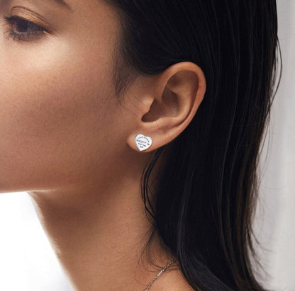 [Ornora Jewelry]RETURN TO TIF LOVE SILVER EARRINGS