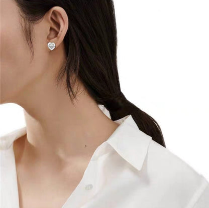 [Ornora Jewelry]RETURN TO TIF LOVE SILVER EARRINGS