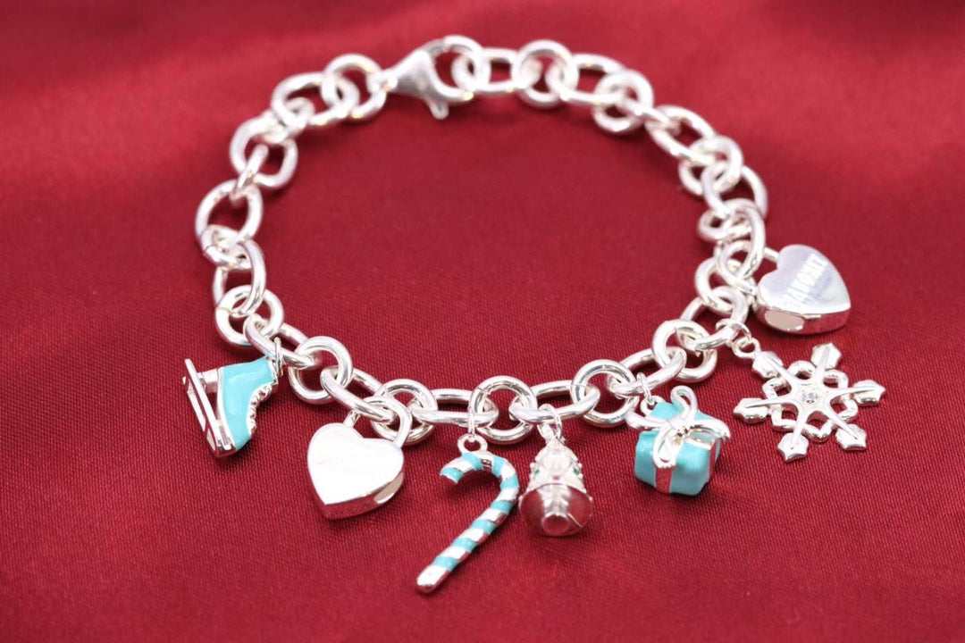 [Ornora Jewelry]CHRISTMAS SILVER BRACELET