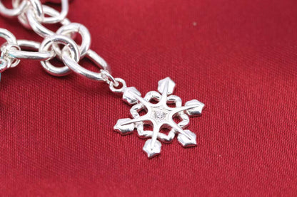 [Ornora Jewelry]CHRISTMAS SILVER BRACELET