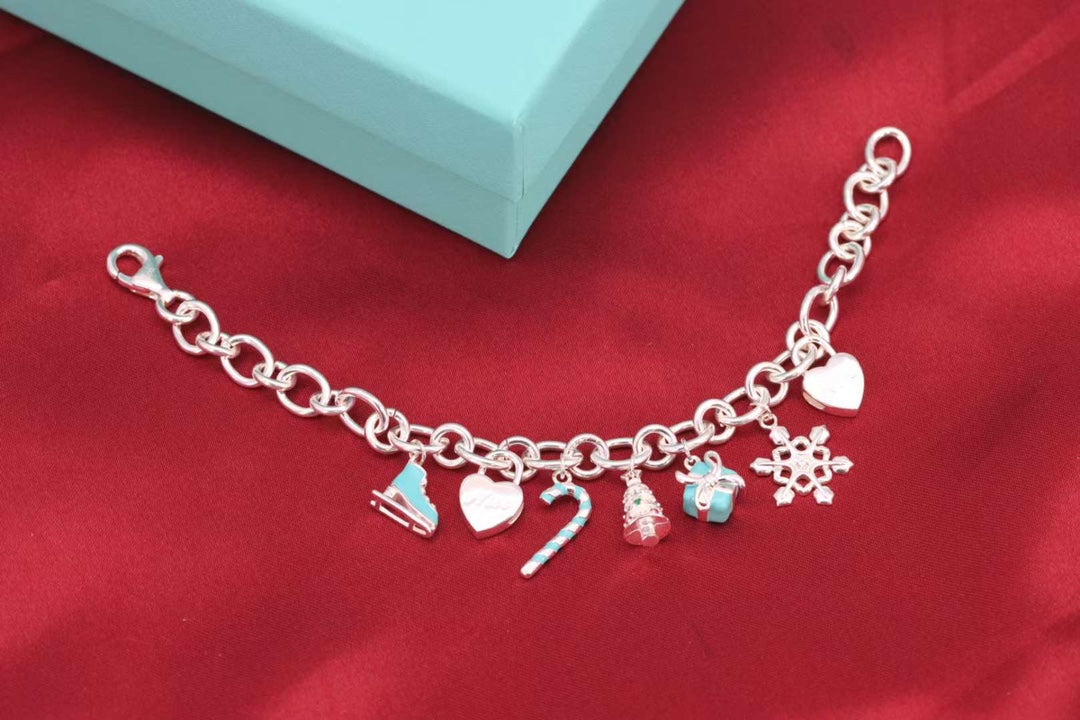 [Ornora Jewelry]CHRISTMAS SILVER BRACELET