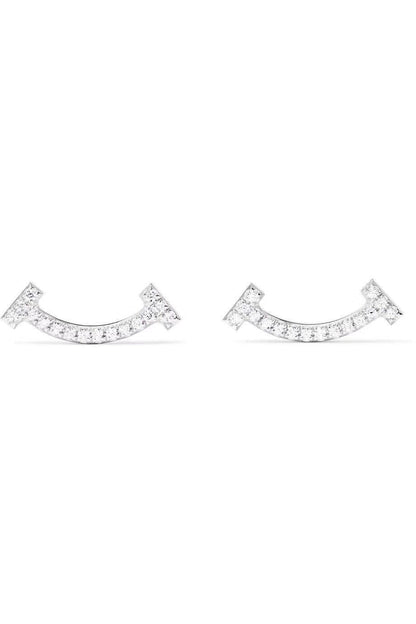 [Ornora Jewelry]SMILE DIAMOND EARRINGS