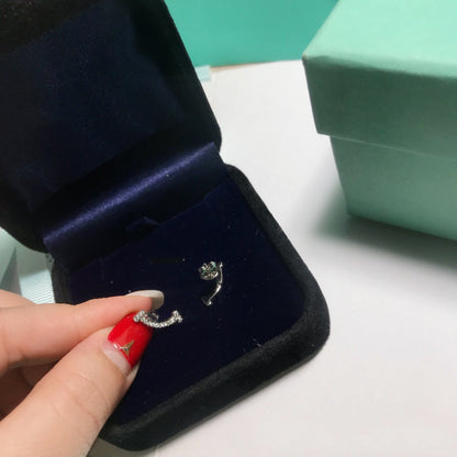 [Ornora Jewelry]SMILE DIAMOND EARRINGS