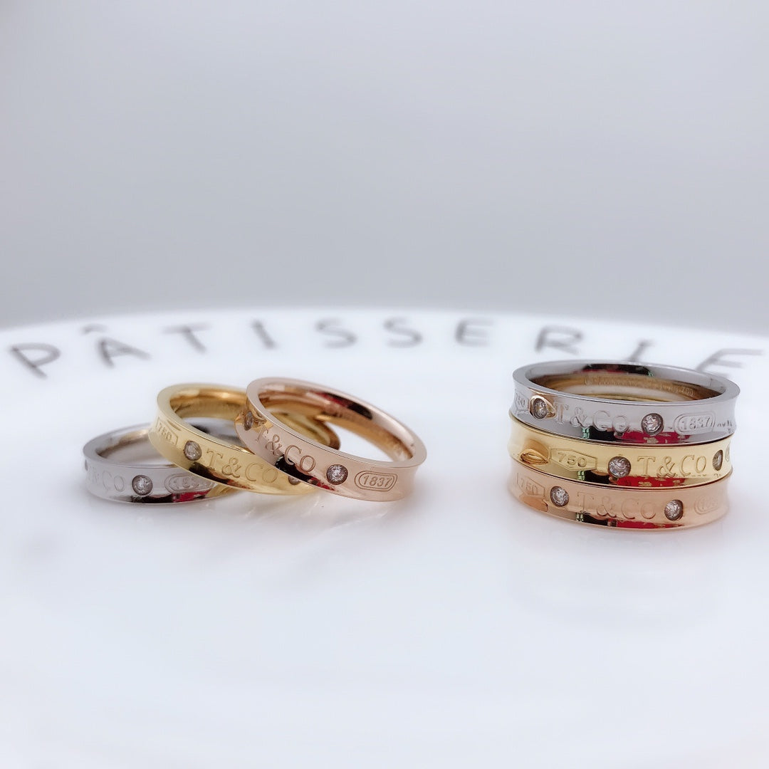 [Ornora Jewelry]DOUBLE DIAMOND RING