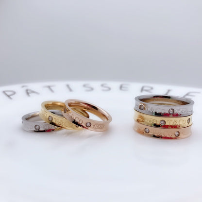 [Ornora Jewelry]DOUBLE DIAMOND RING