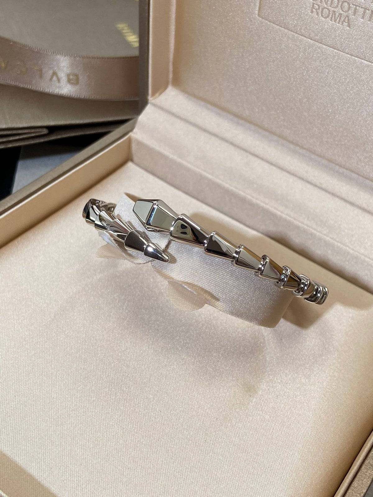 [OrnoraJewelry]SERPENTI VIPER SILVER BRACELET