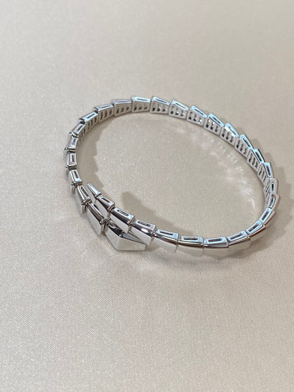 [OrnoraJewelry]SERPENTI VIPER SILVER BRACELET