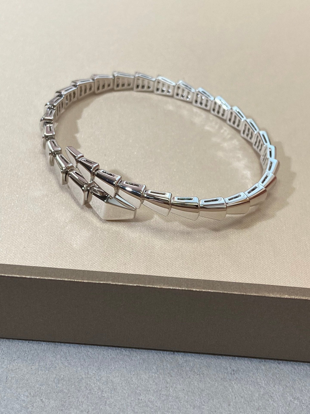 [OrnoraJewelry]SERPENTI VIPER SILVER BRACELET