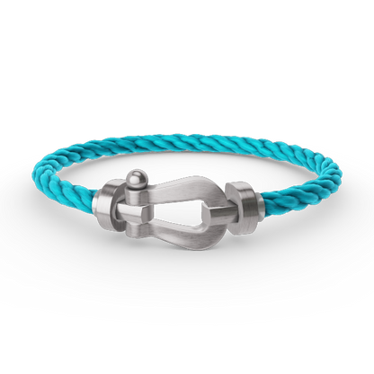 [OrnoraJewelry]FORCE LARGE HORSESHOE NO DIAMOND BRACELET SILVER