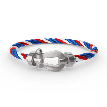 [OrnoraJewelry]FORCE LARGE HORSESHOE NO DIAMOND BRACELET SILVER