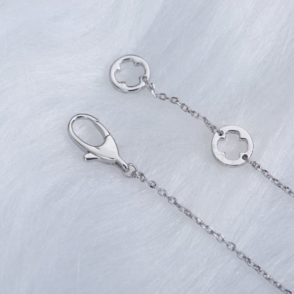 [OrnoraJewelry]FIOREVER NECKLACE DIAMOND CENTER
