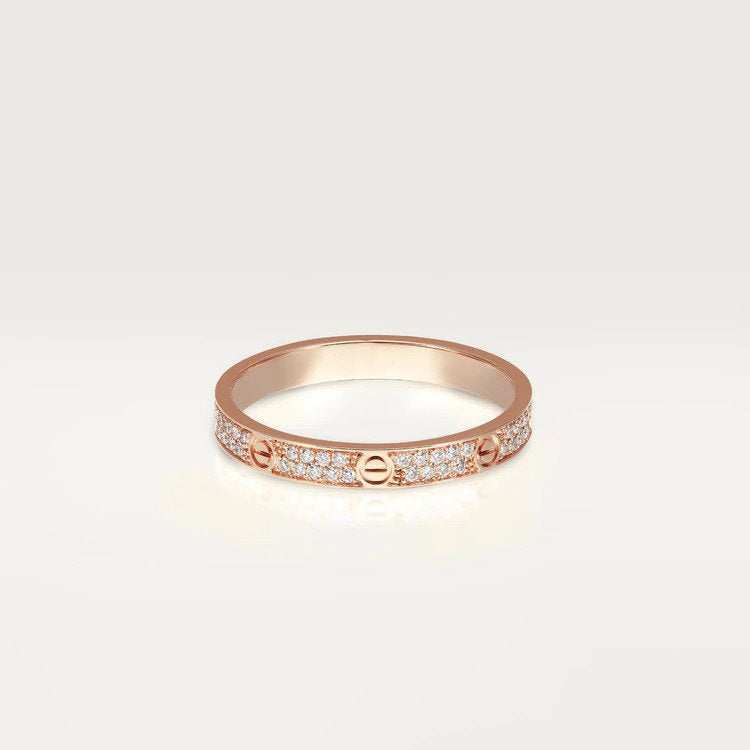 [OrnoraJewelry]LOVE RING 2.65MM DIAMOND