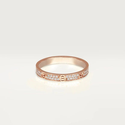 [OrnoraJewelry]LOVE RING 2.65MM DIAMOND