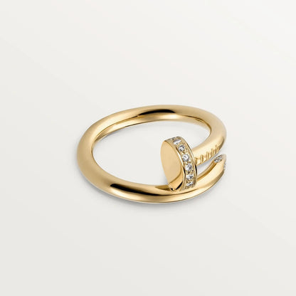 [OrnoraJewelry]JUSTE RING 2.65MM GOLD DIAMOND