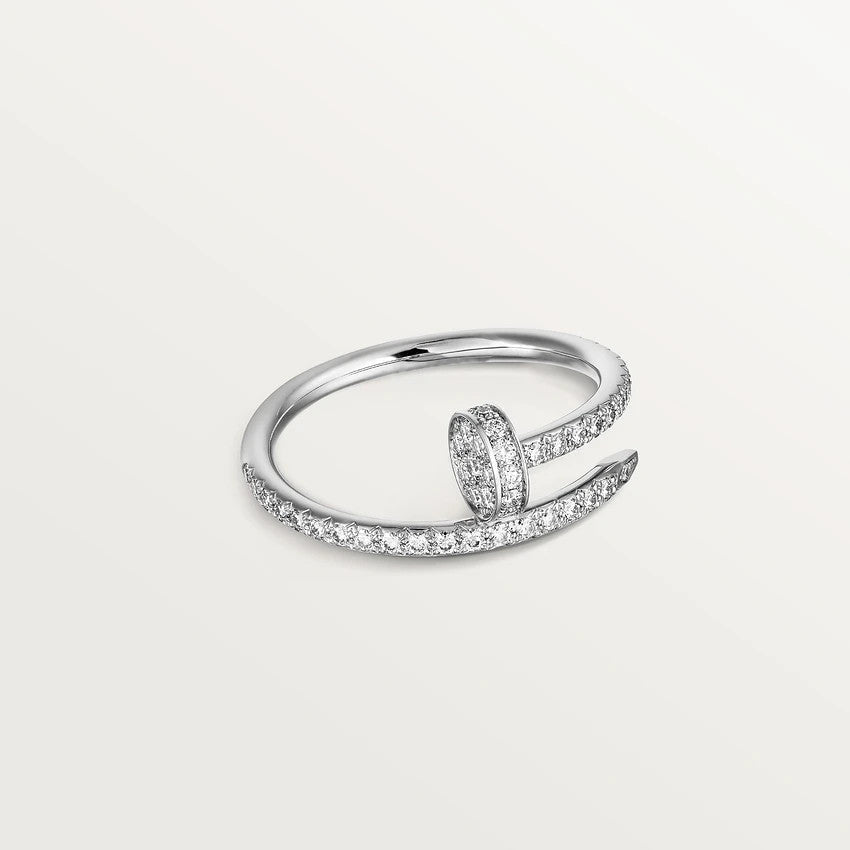 [OrnoraJewelry]JUSTE RING 1.8MM SILVER DIAMONDS