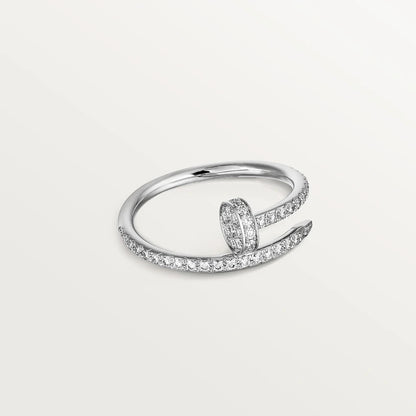 [OrnoraJewelry]JUSTE RING 1.8MM SILVER DIAMONDS