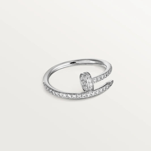 [OrnoraJewelry]JUSTE RING 1.8MM SILVER DIAMONDS